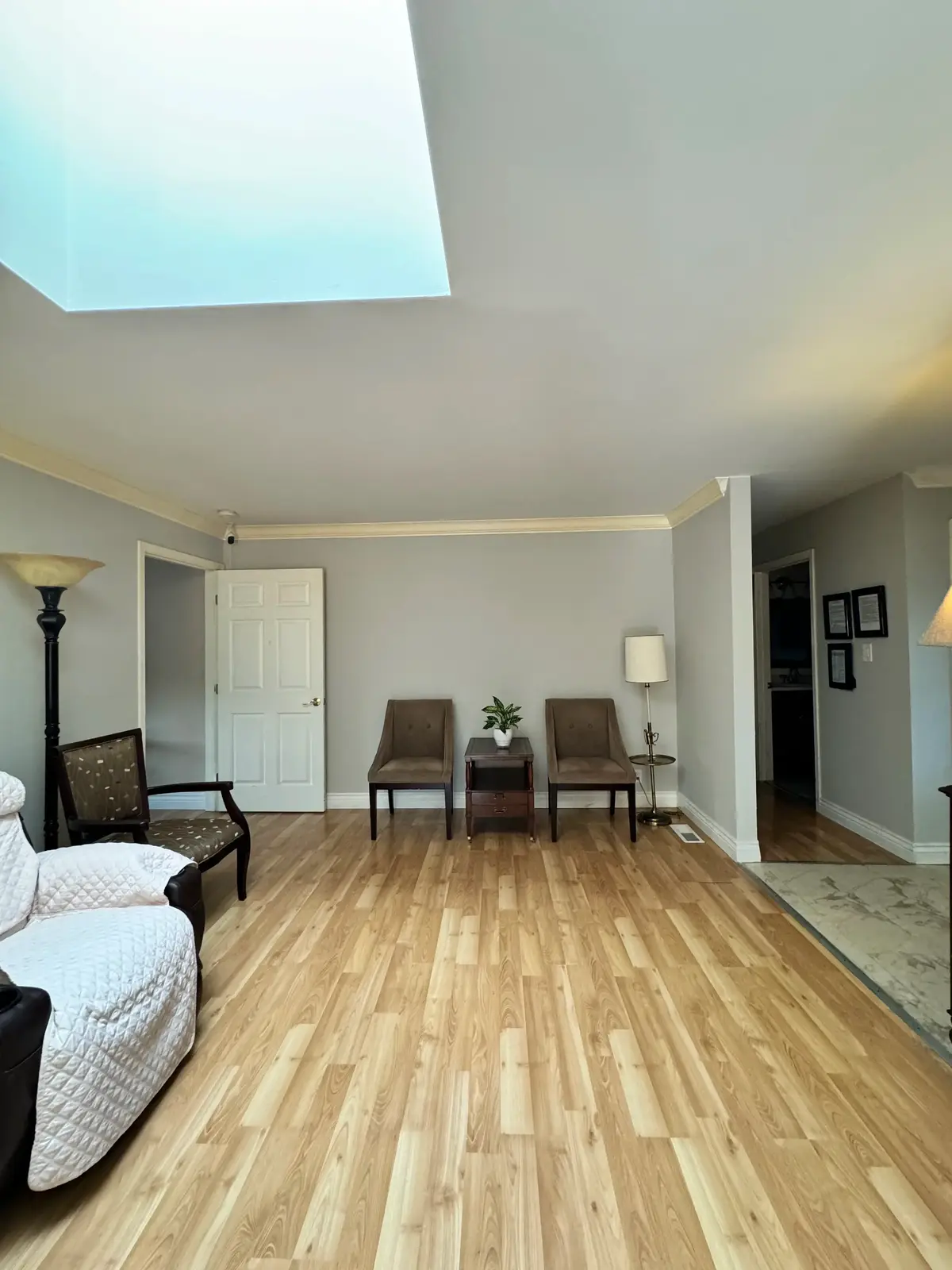 Room detail with clocks