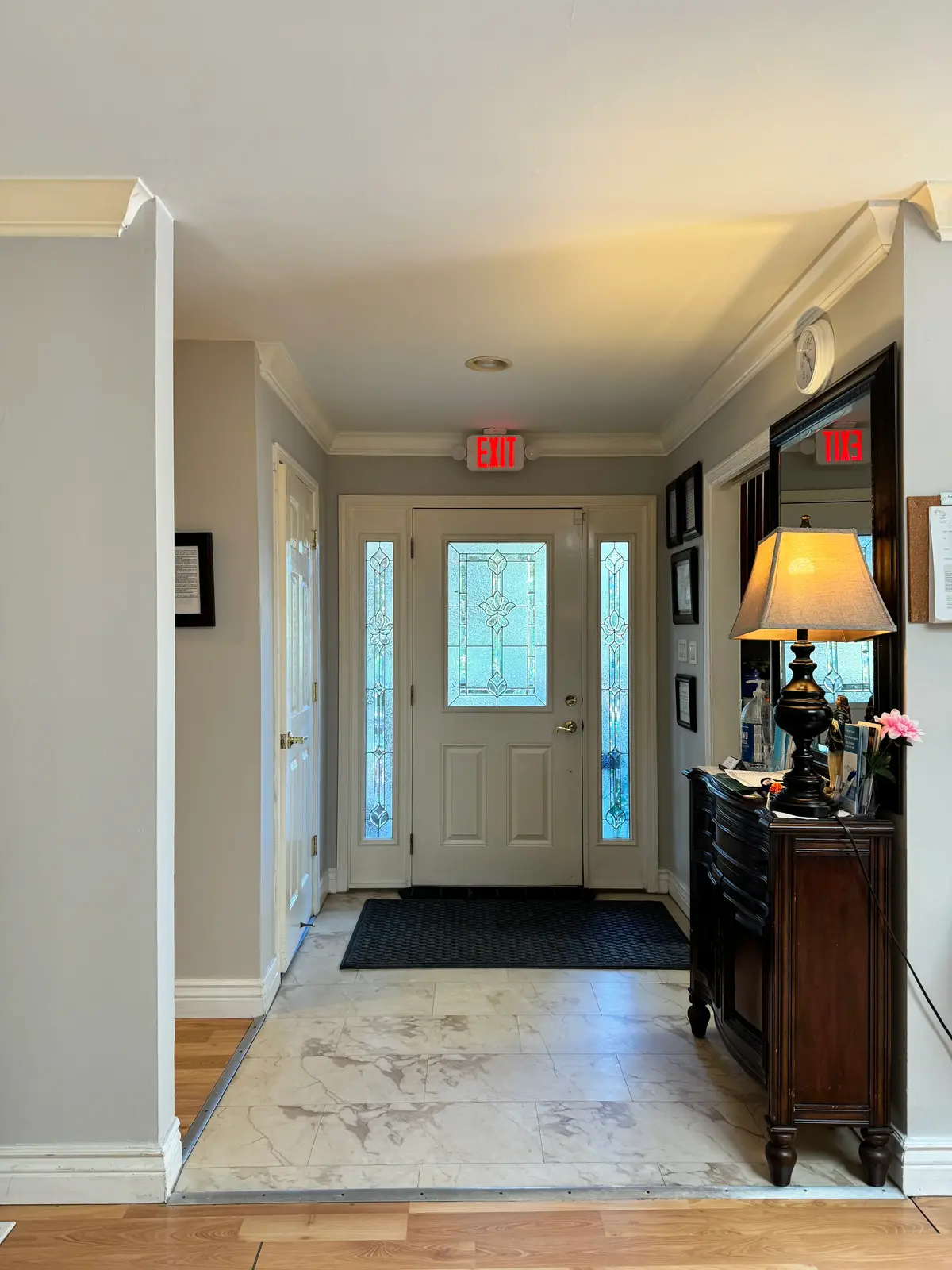 Room detail with wooden elements